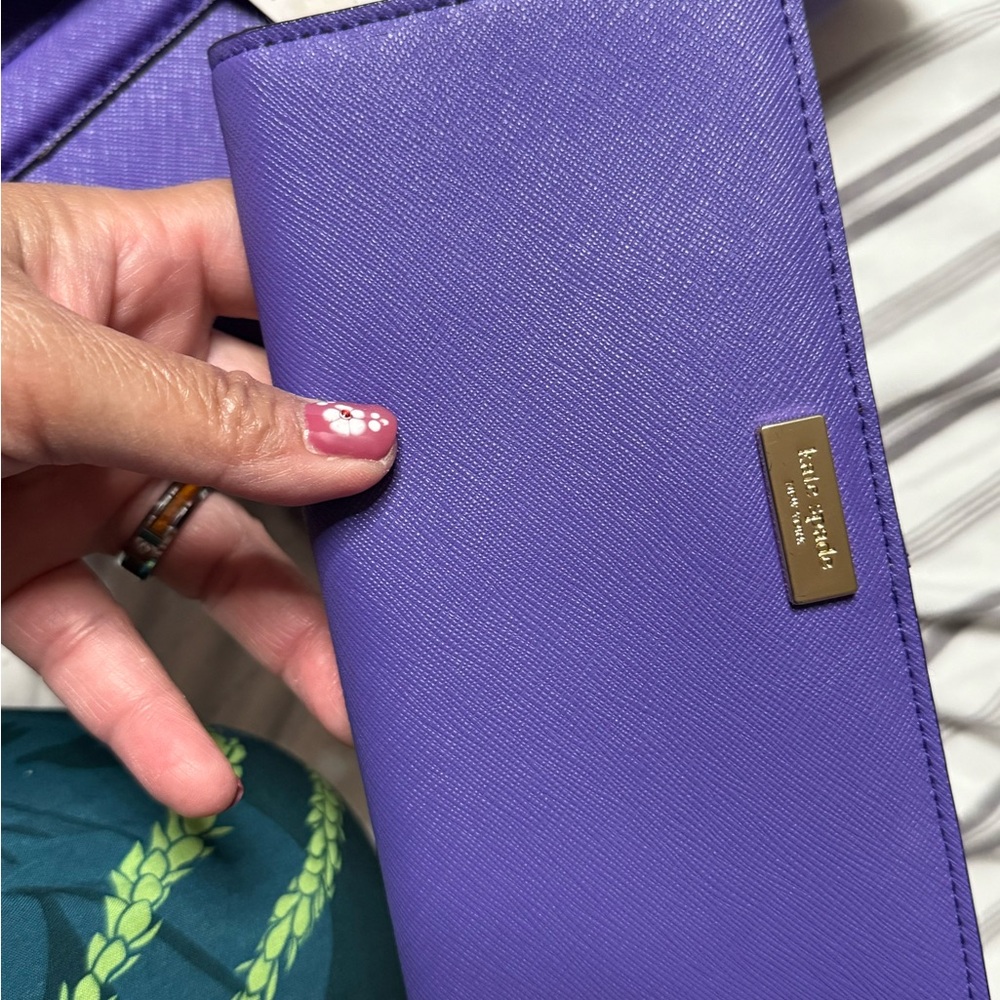 Kate Spade Vibrant Purple Wallet
